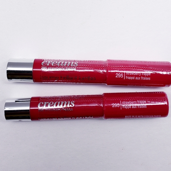 COVERGIRL Jumbo Lip Gloss Balm Creams, #295 STRAWBERRY FRAPPE (twin pack) - Picture 3 of 8